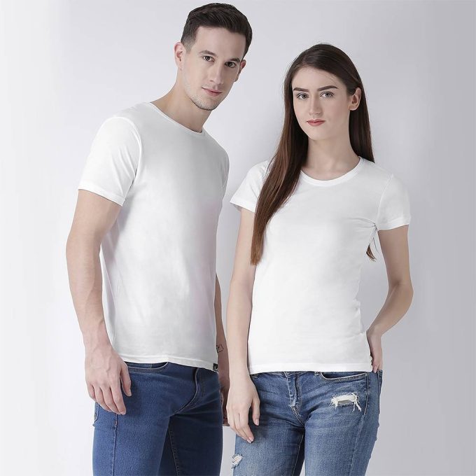 طراحی تیشرت سفید