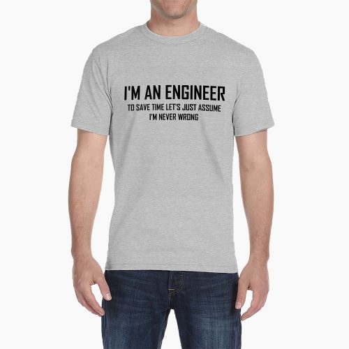 تیشرت مردانه I'm an Engineer