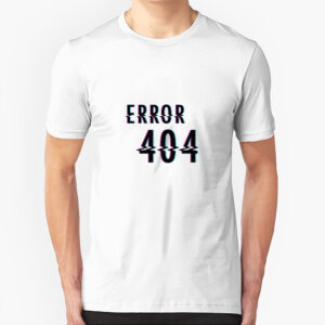 تیشرت مردانه طرح Error 404 – کد TM2201008