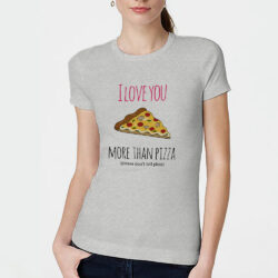 تیشرت زنانه عشق پیتزا