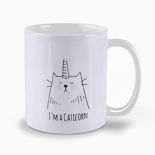 ماگ سرامیکی طرح گربه Caticorn
