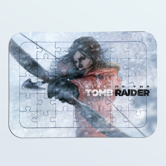 پازل چوبی Tomb Raider